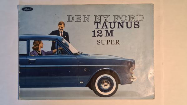 Ford Taunus 12M P4 Brochure 